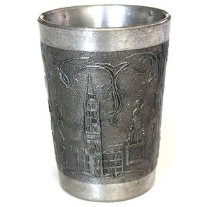Handwerks Siegel German Pewter Cup Innung Deutscher Zinn Giesser